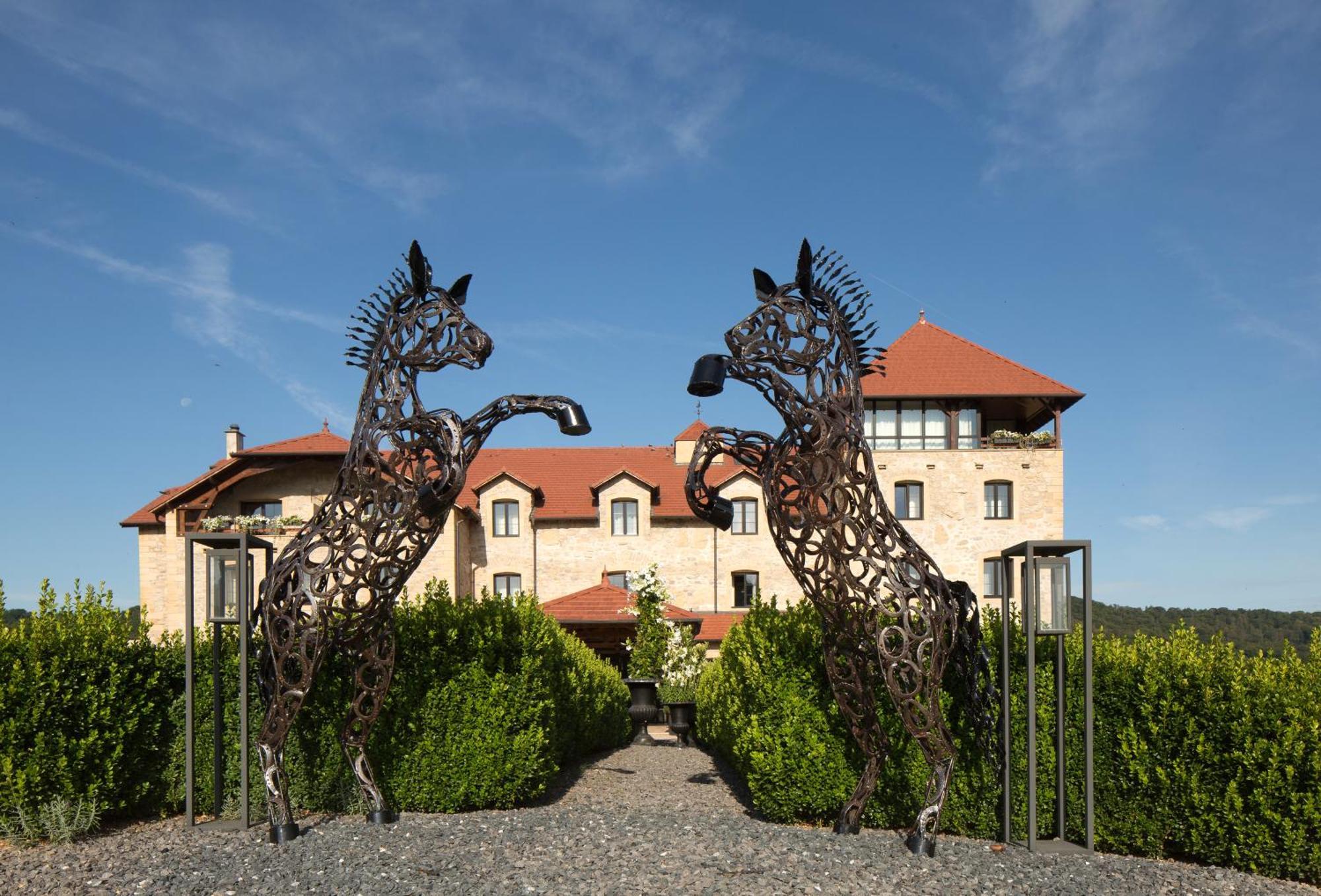 Domaine De La Klauss & Spa, Restaurant Gastronomique Le K Montenach Exterior foto